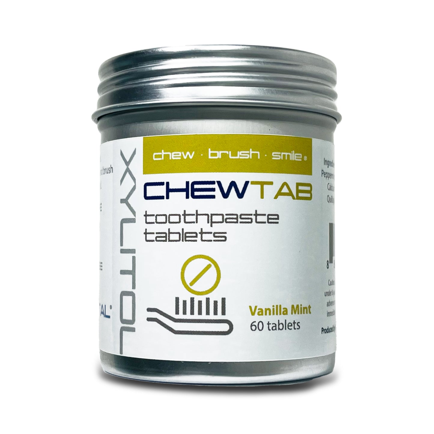 Chewtab Original Formula, 4 Versions, Bottle
