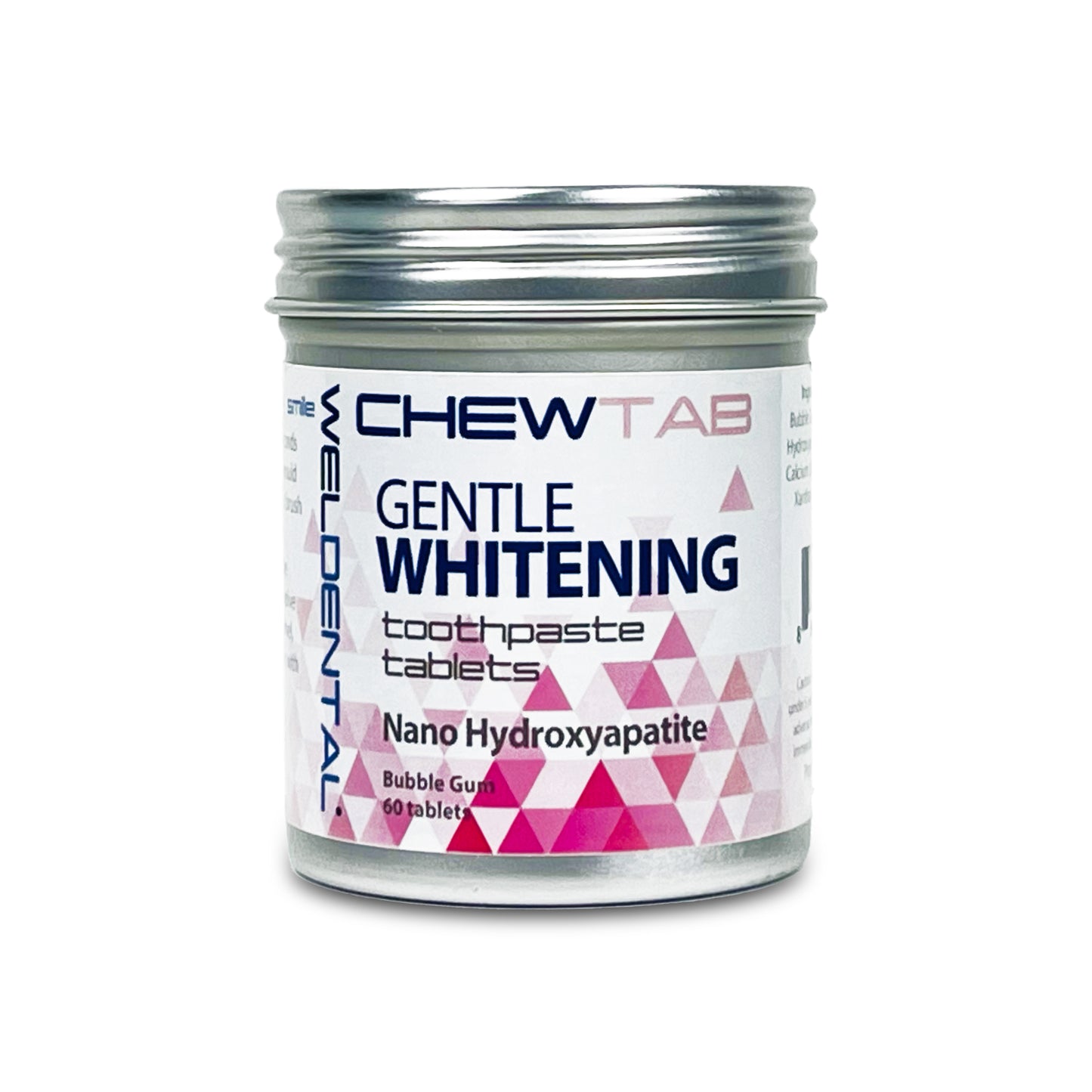 Chewtab Gentle Whitening with Nanohydroxyapatite Bottle
