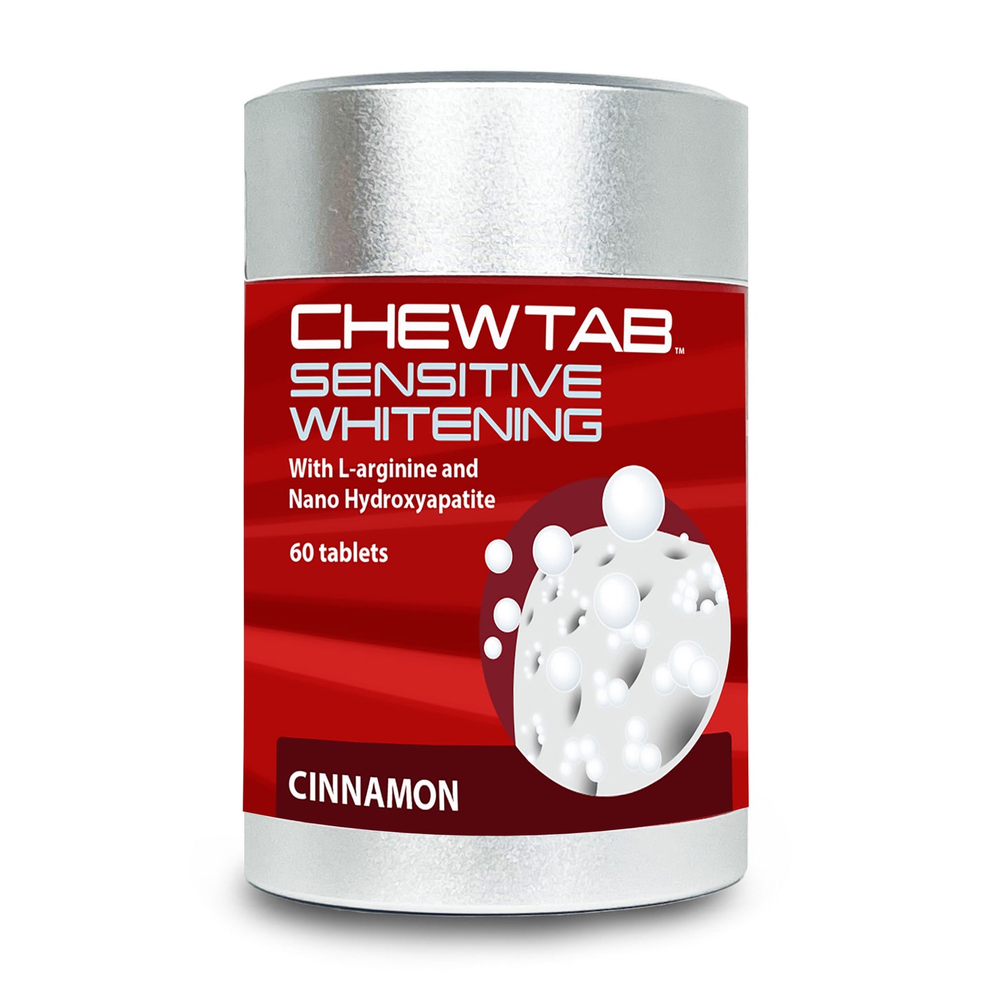 Chewtab Sensitive Whitening with Nanohydroxyapatite, Bottles and Refills