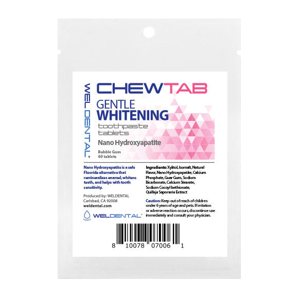 Chewtab Gentle Whitening with Nanohydroxyapatite Refill