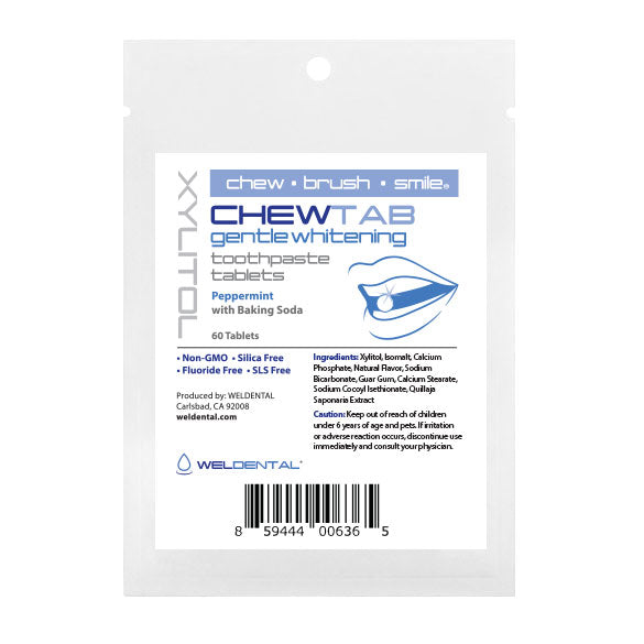Chewtab Gentle Whitening with Baking Soda, Refill