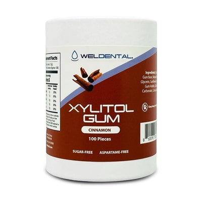 plastic free packaged peppermint xylitol gum