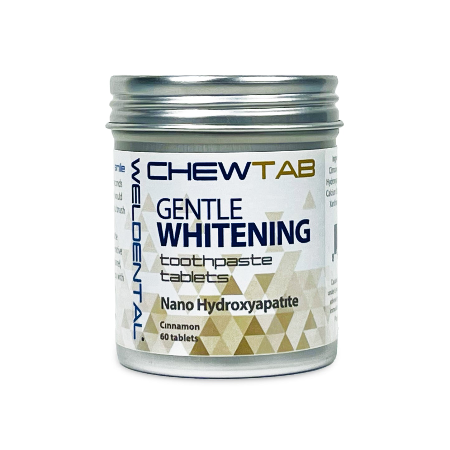Chewtab Gentle Whitening with Nanohydroxyapatite Bottle