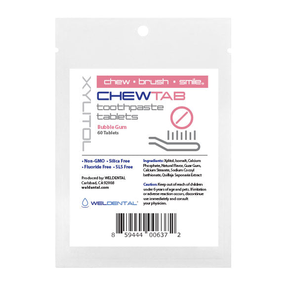Chewtab Original Formula, 4 Versions, Refill