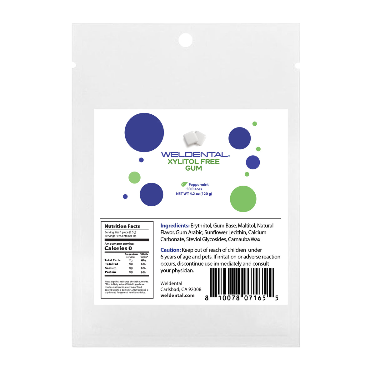 Xylitol Free Gum