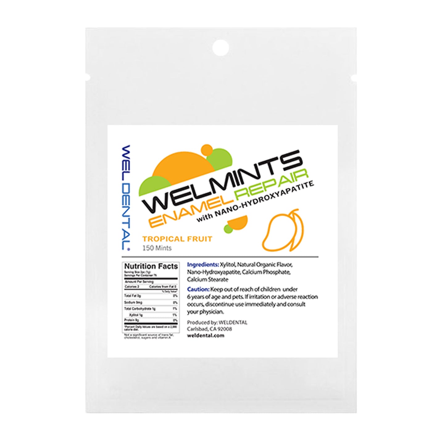 Welmints Enamel Repair with Nano-Hydroxyapatite